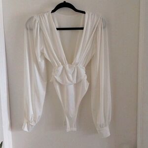 Ladies white blouse